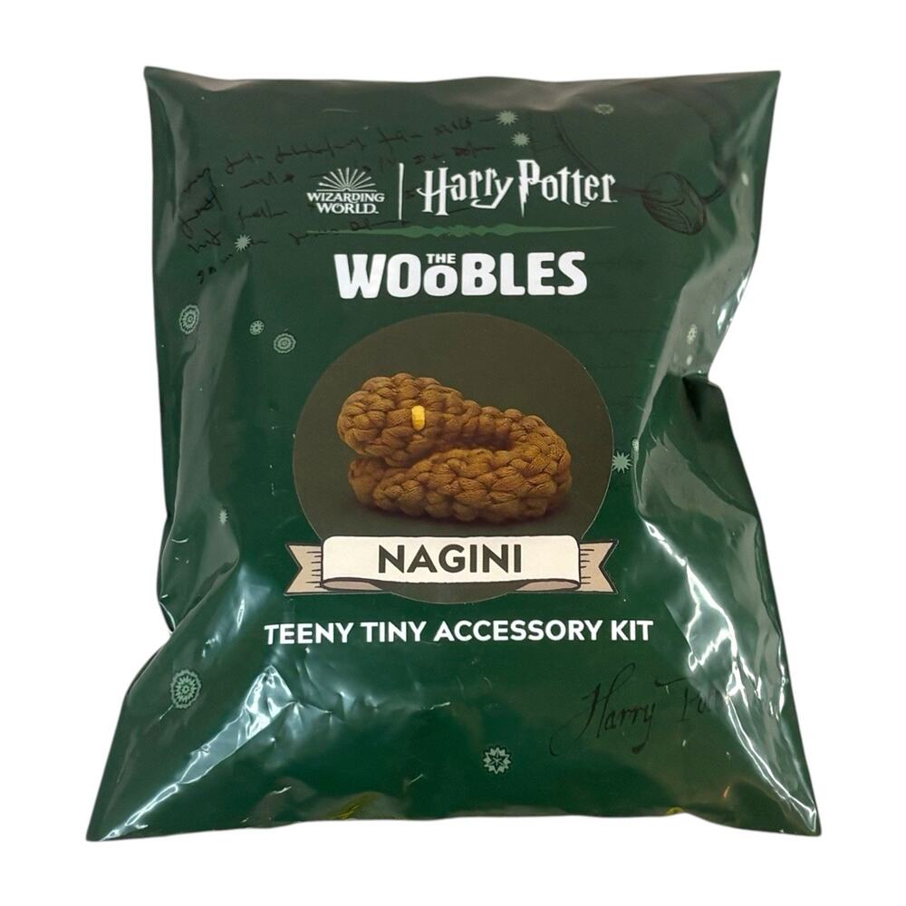 NEW The Woobles "Nagini" Teeny Tiny Accessory Kit Harry Potter Warner Bro SEALED